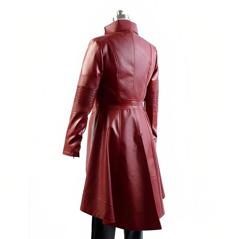 Captain America Civil War Elizabeth Olsen (Wanda Maximoff) Coat2 - Famous Jackets Captain America Civil War Elizabeth Olsen (Wanda Maximoff) Coat2