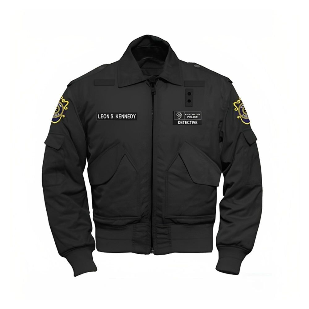 Resident Evil 2 Nick Apostolides (Leon Kennedy) Jacket - Famous Jackets Resident Evil 2 Nick Apostolides (Leon Kennedy) Jacket