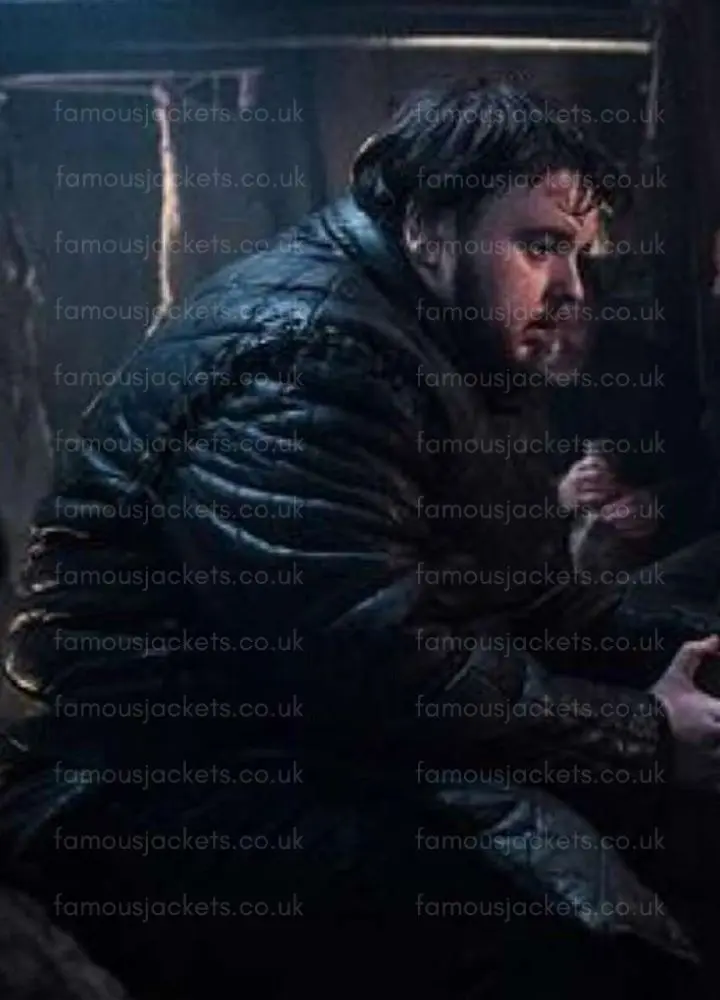 samwell-tarly-black-jacket - Famous Jackets