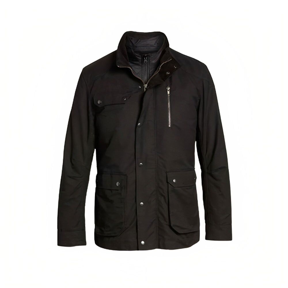 Fubar Arnold Schwarzenegger (Luke Brunner) Black Jacket - Famous Jackets Fubar Arnold Schwarzenegger (Luke Brunner) Black Jacket