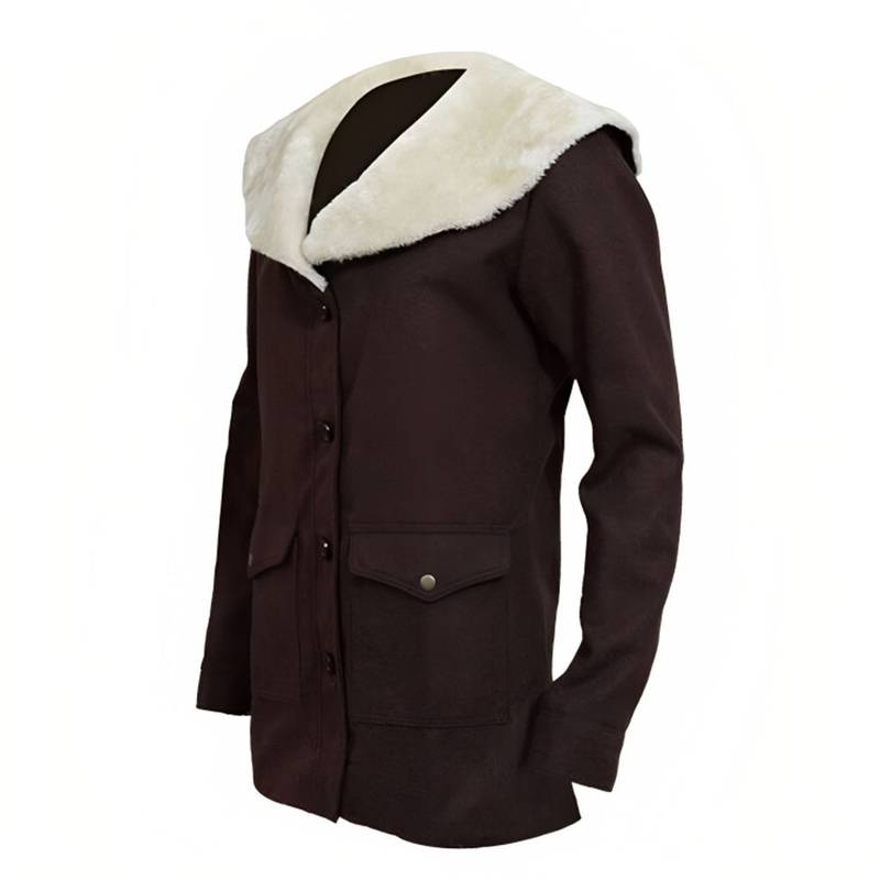 Yellowstone Season 2 Kelly Reilly (Beth Dutton) Wool Coat4 - Famous Jackets Yellowstone Season 2 Kelly Reilly (Beth Dutton) Wool Coat4