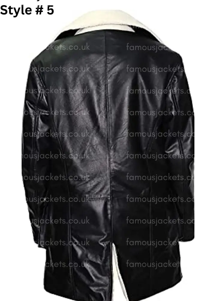 bane-black-shearling-coat - Famous Jackets