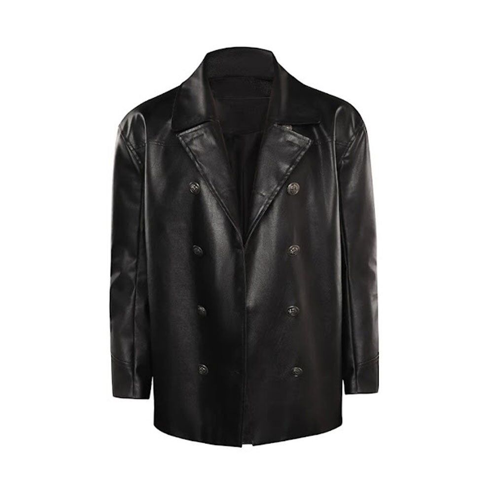 He Walking Dead City Jeffrey Dean (Negan) Peacoat - Famous Jackets He Walking Dead City Jeffrey Dean (Negan) Peacoat