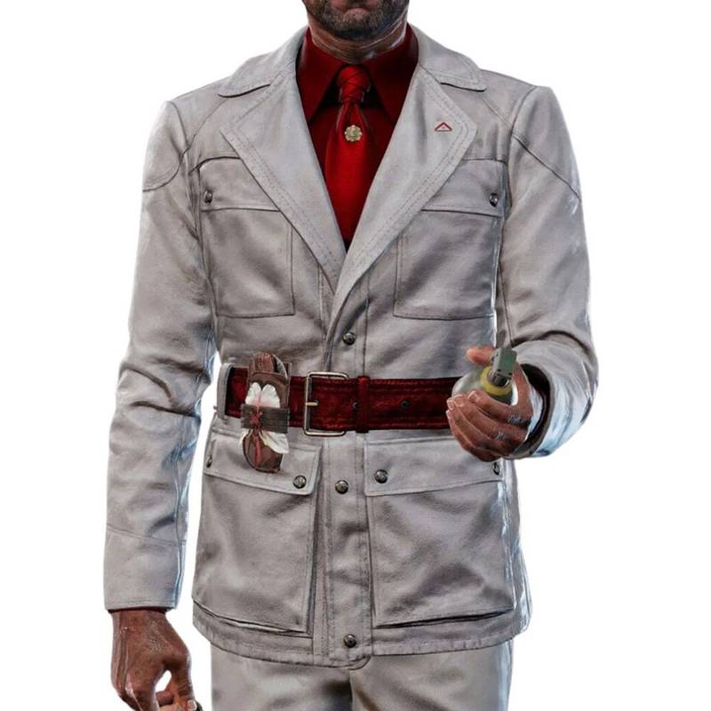 Far Cry 6 Anton Castillo Leather Coat - Famous Jackets Far Cry 6 Anton Castillo Leather Coat