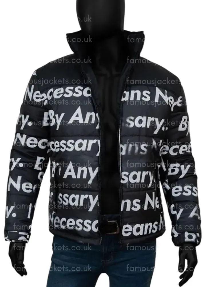 goku-drip-black-puffer-jacket - Famous Jackets goku-drip-black-puffer-jacket.webp