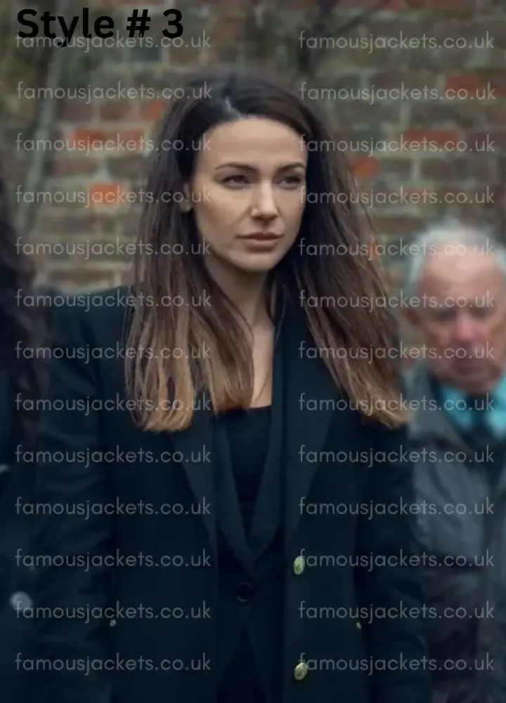 fool-me-once-2024-black-coat - Famous Jackets