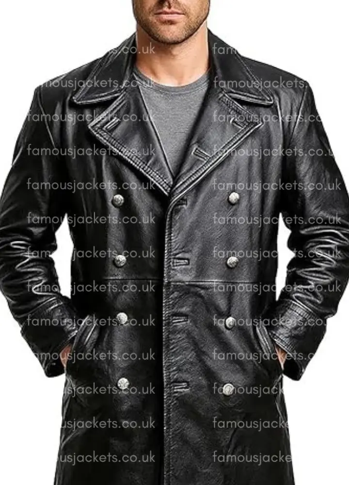 ww2-military-officer-black-leather-coat - Famous Jackets ww2-military-officer-black-leather-coat.webp