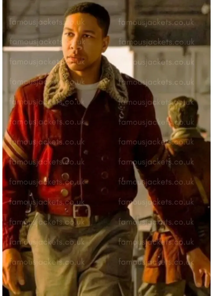 maximus-red-shearling-jacket - Famous Jackets maximus-red-shearling-jacket.webp