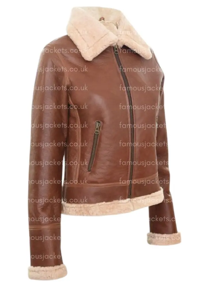womens-b3-brown-flight-jacket - Famous Jackets womens-b3-brown-flight-jacket.webp