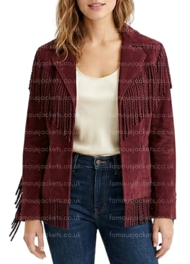 womens-red-suede-tassel-jacket - Famous Jackets womens-red-suede-tassel-jacket.webp