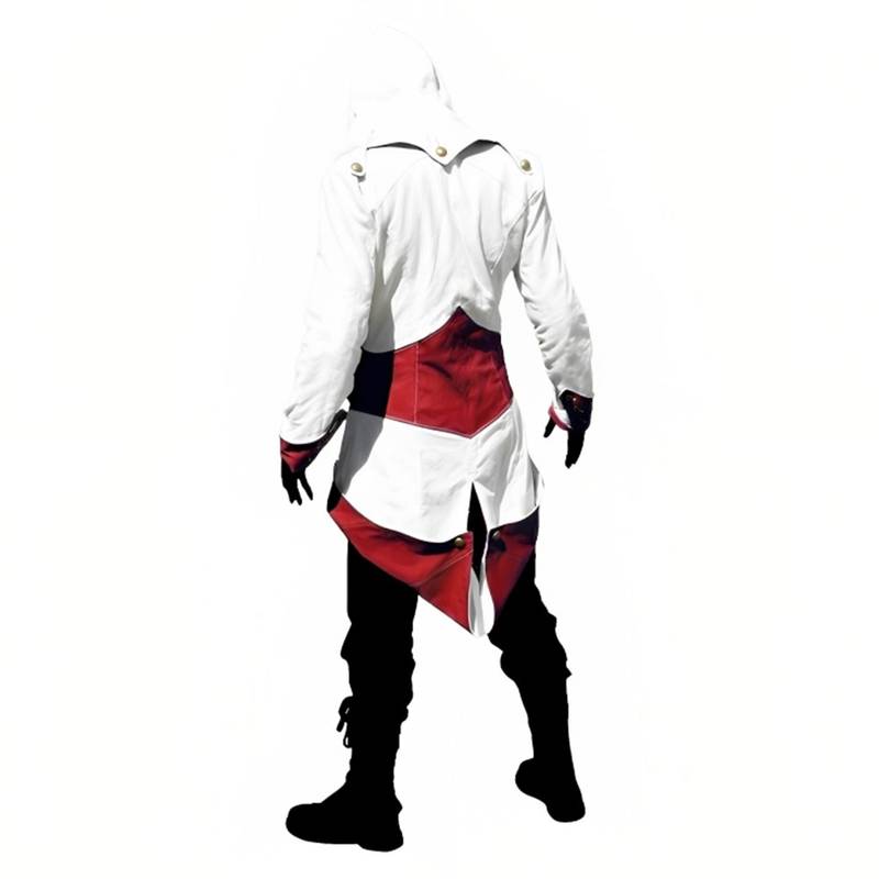 Assassin Creed Connor Kenway Red And White Hoodie Coat2 - Famous Jackets Assassin Creed Connor Kenway Red And White Hoodie Coat2