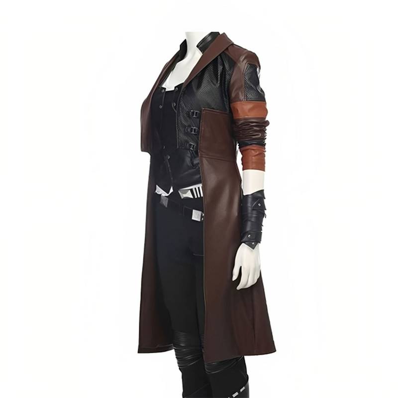 Guardians Of The Galaxy Zoe Saldana (Gamora) Coat4 - Famous Jackets Guardians Of The Galaxy Zoe Saldana (Gamora) Coat4
