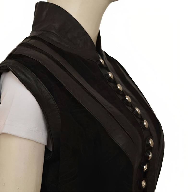 The Witcher Anya Chalotra (Yennefer) Vest4 - Famous Jackets The Witcher Anya Chalotra (Yennefer) Vest4
