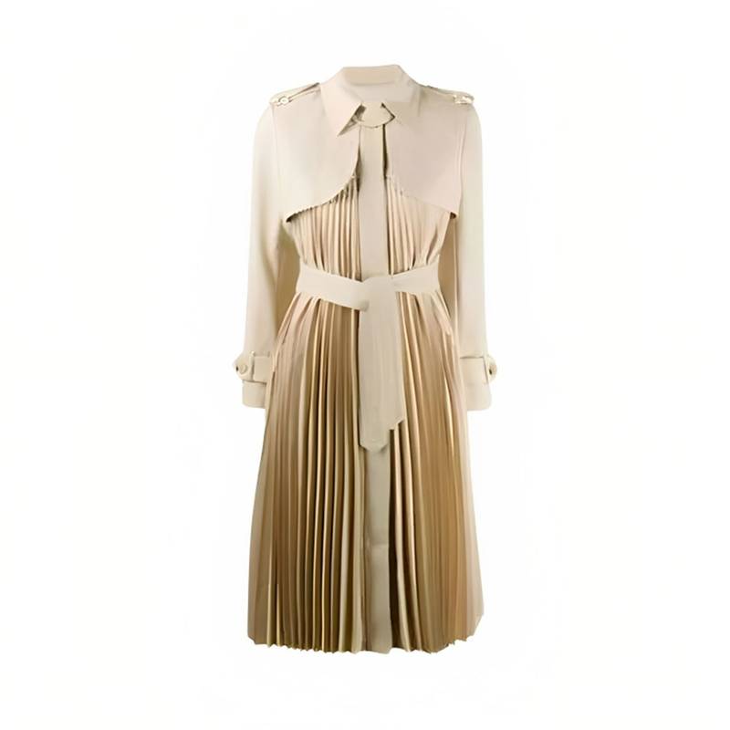 Accused Julia Goldani Telles (Alice Baylor) Pleated Coat - Famous Jackets Accused Julia Goldani Telles (Alice Baylor) Pleated Coat