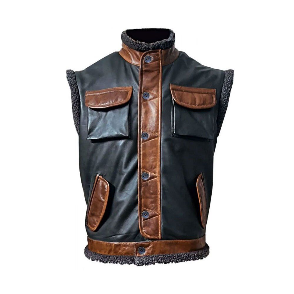 Jumanji The Next Level Dwayne Johnson (Bravestone) Vest - Famous Jackets Jumanji The Next Level Dwayne Johnson (Bravestone) Vest