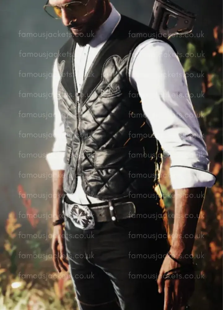 far-cry-black-vest - Famous Jackets