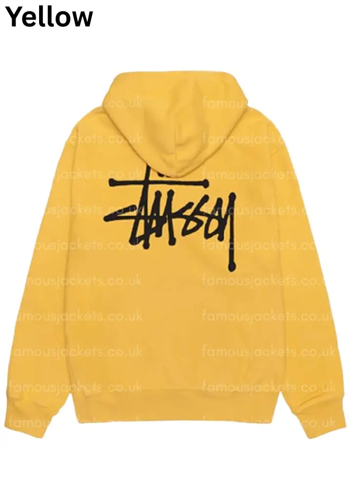 yellow-stussy-pullover-hoodie - Famous Jackets yellow-stussy-pullover-hoodie.webp