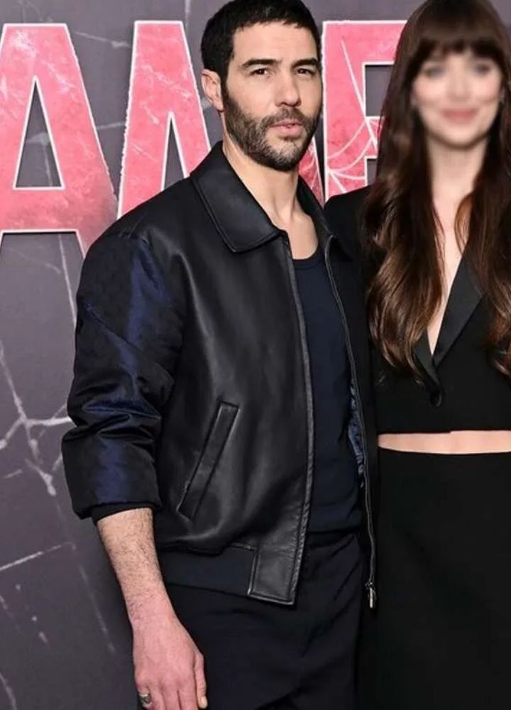 tahar-rahim-madame-web-leather-jacket - Famous Jackets tahar-rahim-madame-web-leather-jacket.jpg