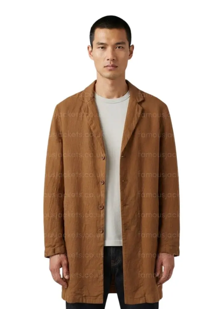 malachi-kirby-brown-coat - Famous Jackets malachi-kirby-brown-coat.webp