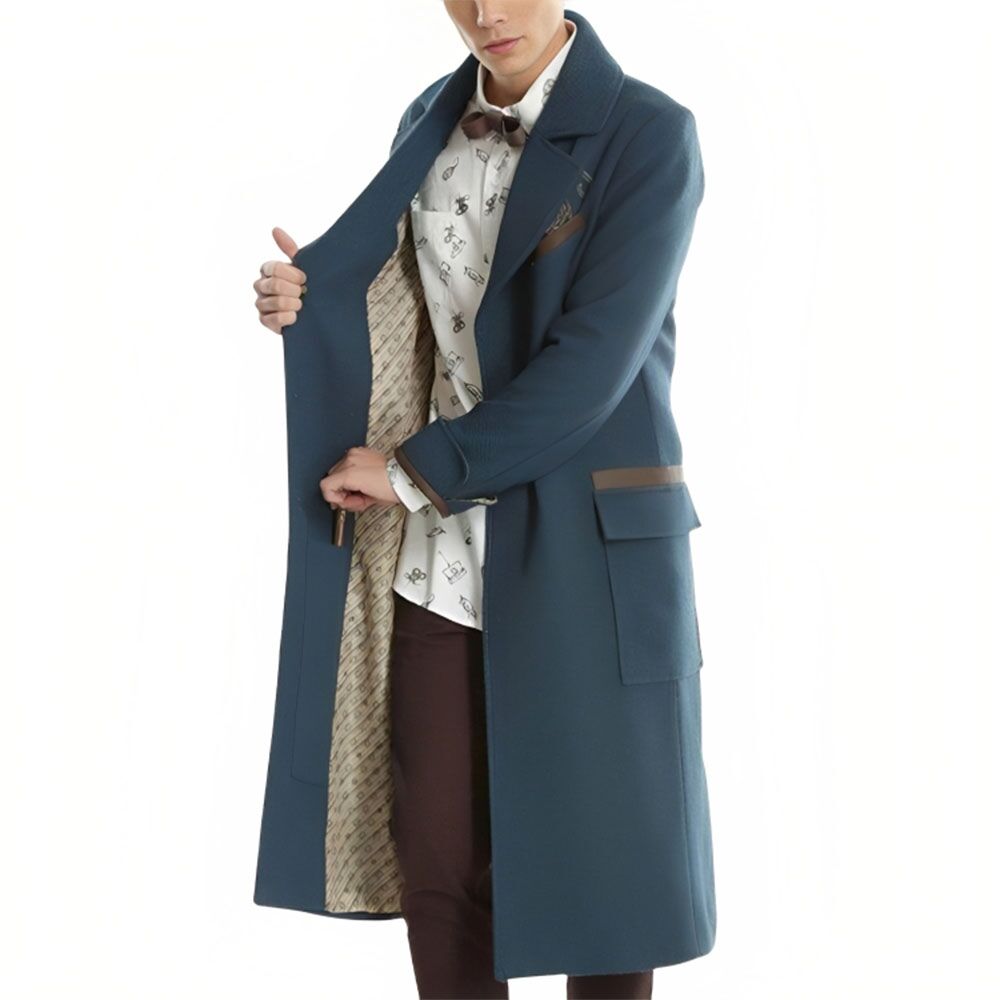 Fantastic Beasts Eddie Redmayne (Newt Scamander) Coat3 - Famous Jackets Fantastic Beasts Eddie Redmayne (Newt Scamander) Coat3