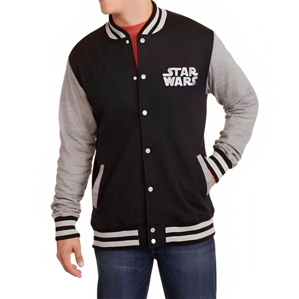 Star Wars Men's Letterman Jacket - Famous Jackets Star Wars Men's Letterman Jacket