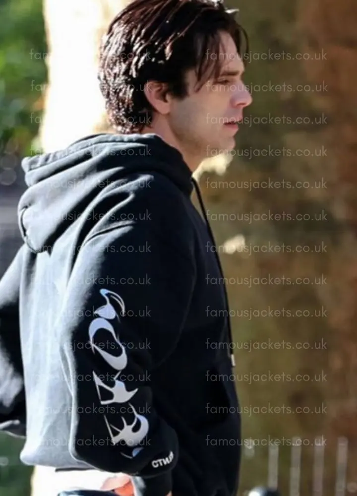 sebastian-stan-black-hoodie - Famous Jackets