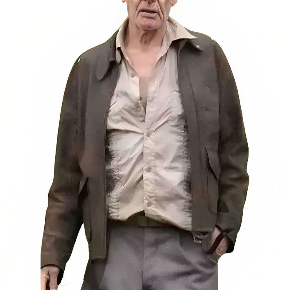 Indiana Jones S5 Harrison Ford (Indiana Jones) Jacket - Famous Jackets Indiana Jones S5 Harrison Ford (Indiana Jones) Jacket