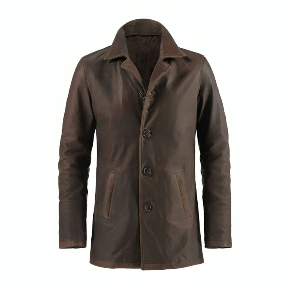 Supernatural S07 Jensen Ackles (Dean Winchester) Leather Coat - Famous Jackets Supernatural S07 Jensen Ackles (Dean Winchester) Leather Coat