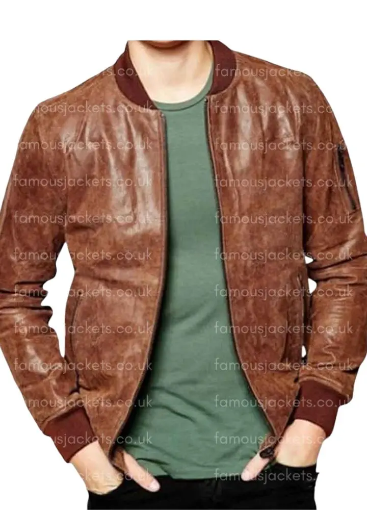 mens-dark-brown-bomber-jacket - Famous Jackets mens-dark-brown-bomber-jacket.webp