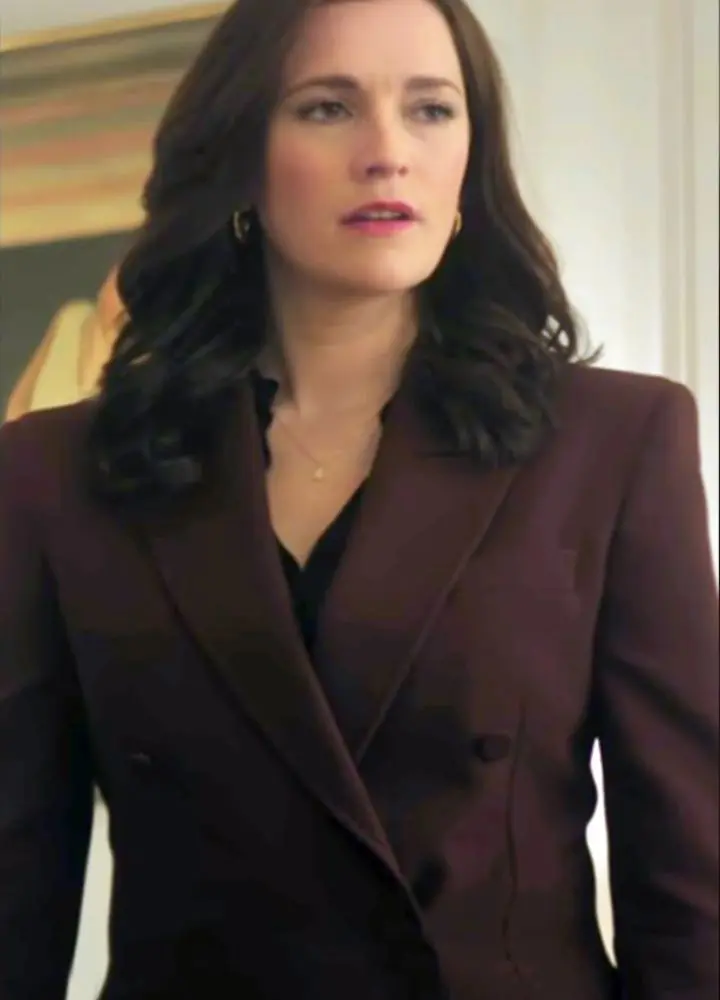 charlotte-ritchie-maroon-blazer - Famous Jackets charlotte-ritchie-maroon-blazer-2.webp