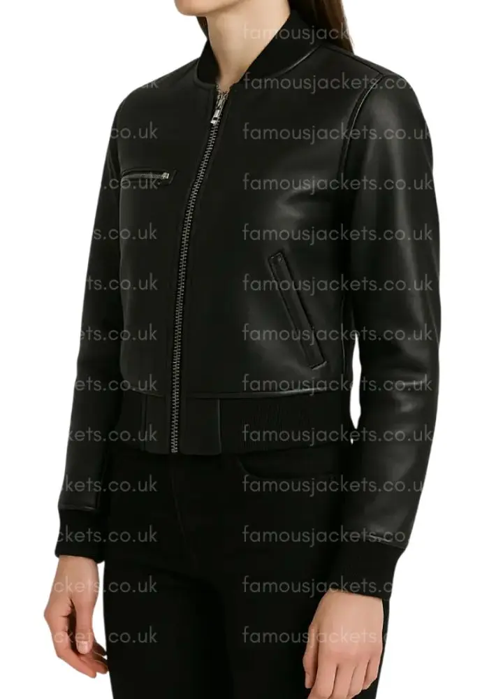 rose-black-bomber-jacket - Famous Jackets rose-black-bomber-jacket.webp