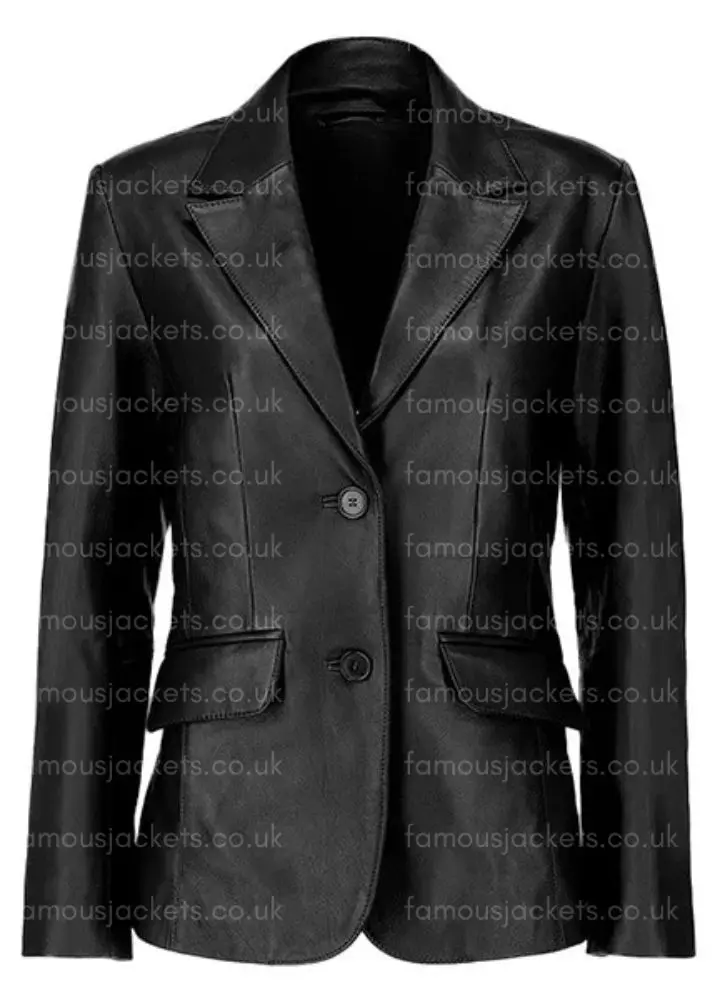 womens-black-leather-blazer - Famous Jackets womens-black-leather-blazer.webp