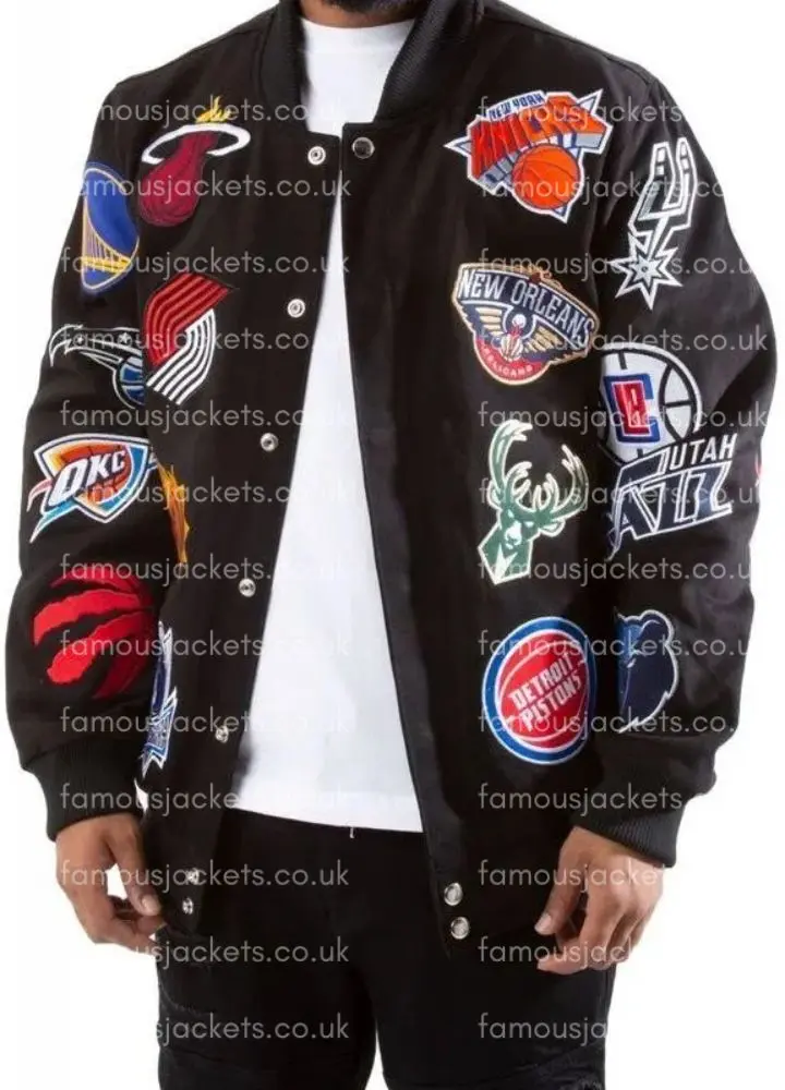 nba-collage-patch-jacket - Famous Jackets nba-collage-patch-jacket.webp