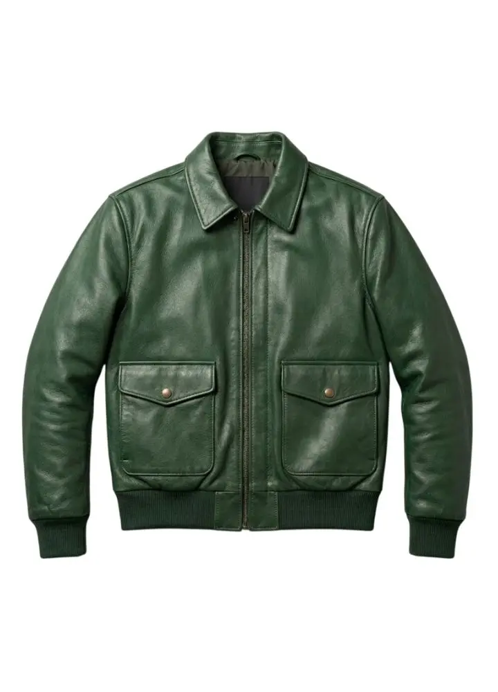 mens-green-aviator-jajcket - Famous Jackets mens-green-aviator-jajcket.webp