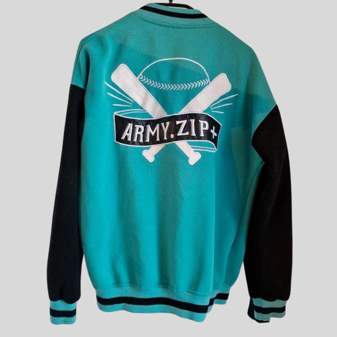 army-zip-baseball-jacket - Famous Jackets army-zip-baseball-jacket