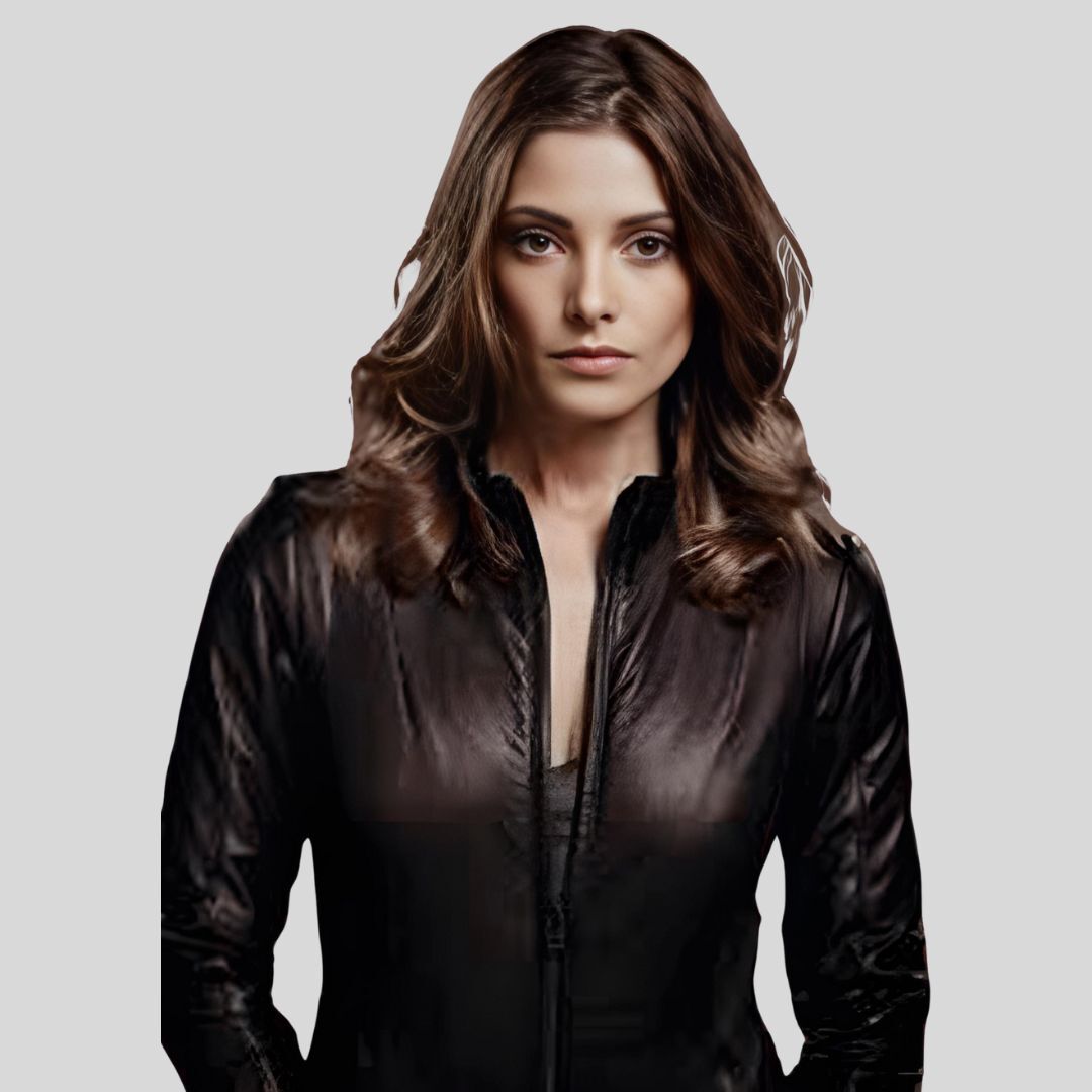 ashley-greene-leather-jacket - Famous Jackets