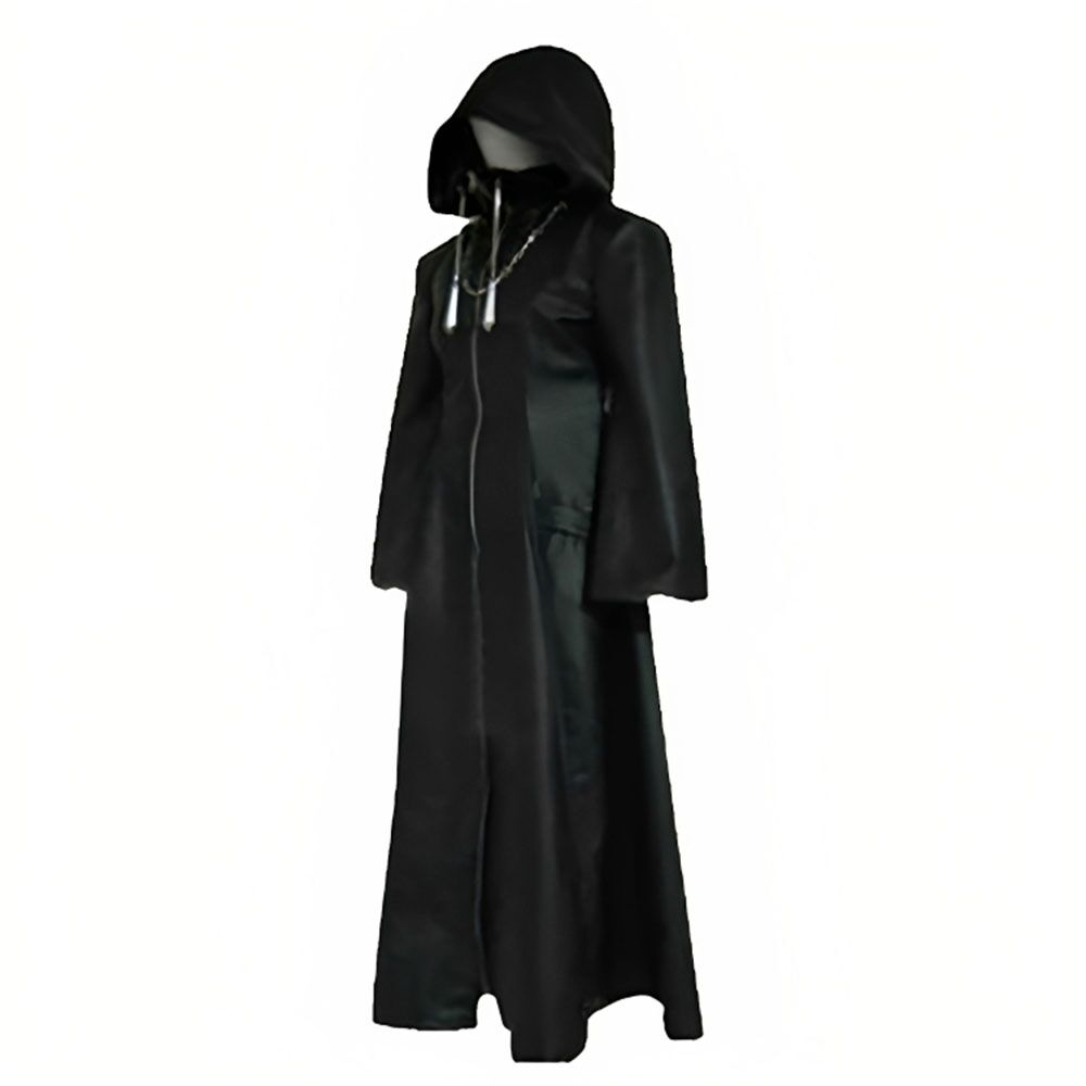 Organization 13 Kingdom Hearts Black Coat - Famous Jackets Organization 13 Kingdom Hearts Black Coat