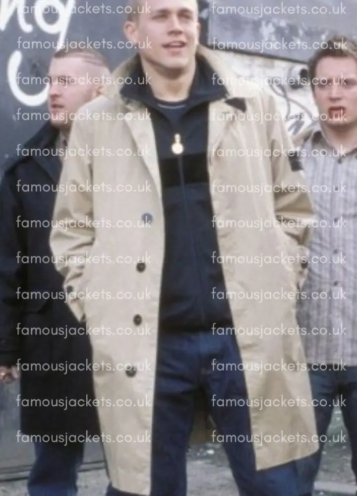 charlie-hunnam-cotton-coat - Famous Jackets